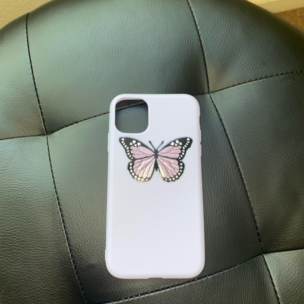 Purple Butterfly IPhone 11 case